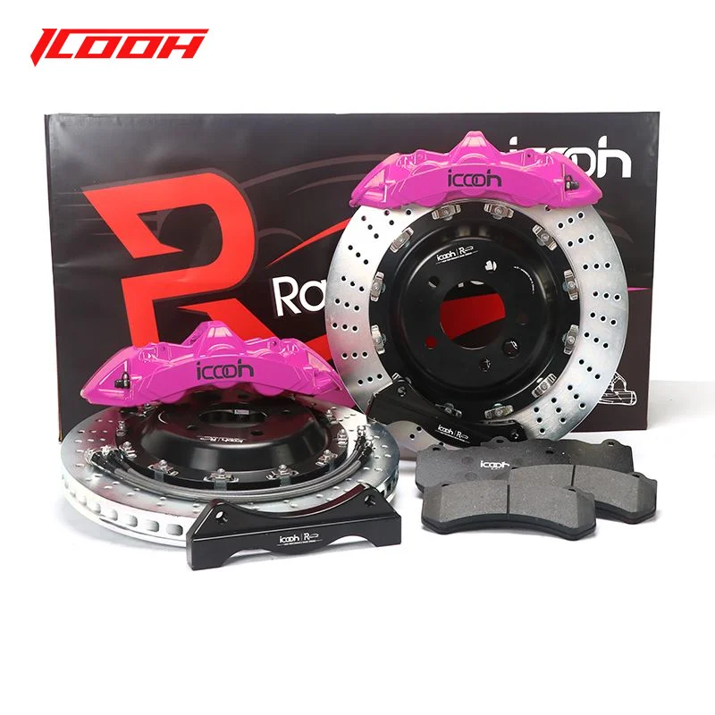 

ICOOH High Performance Car 6 Piston Big Brake Kits OEM Color Calipers with Brake Pads for BMW e92 M3