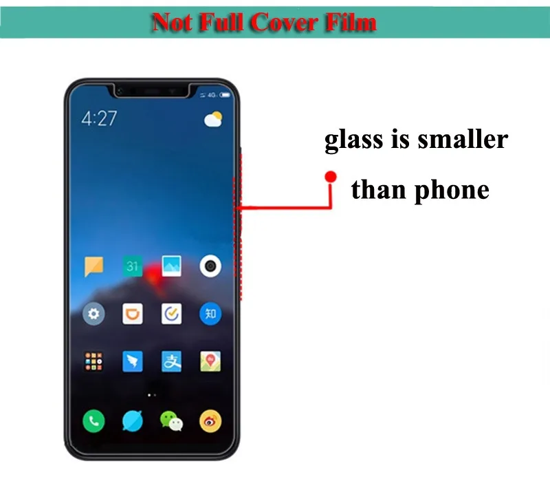 3pcs High Clear Transparent Tempered Glass For Umidigi S5 A7 A9 Pro Screen Protector Glass Film For For Umidigi A3S A3X Case
