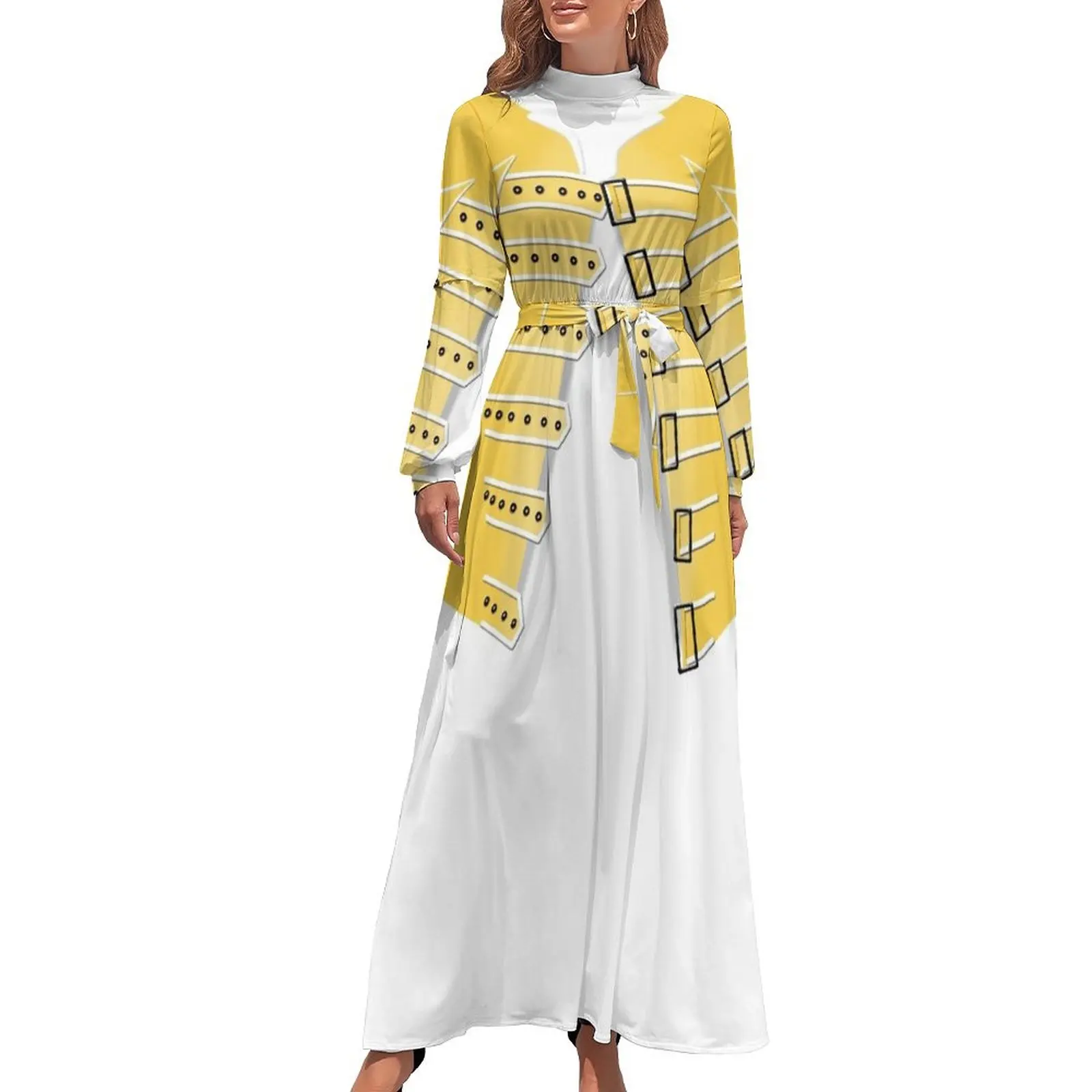 

Freddie Yellow Jacket Long Dress ladies dresses for women 2024 luxury woman party dress clothes