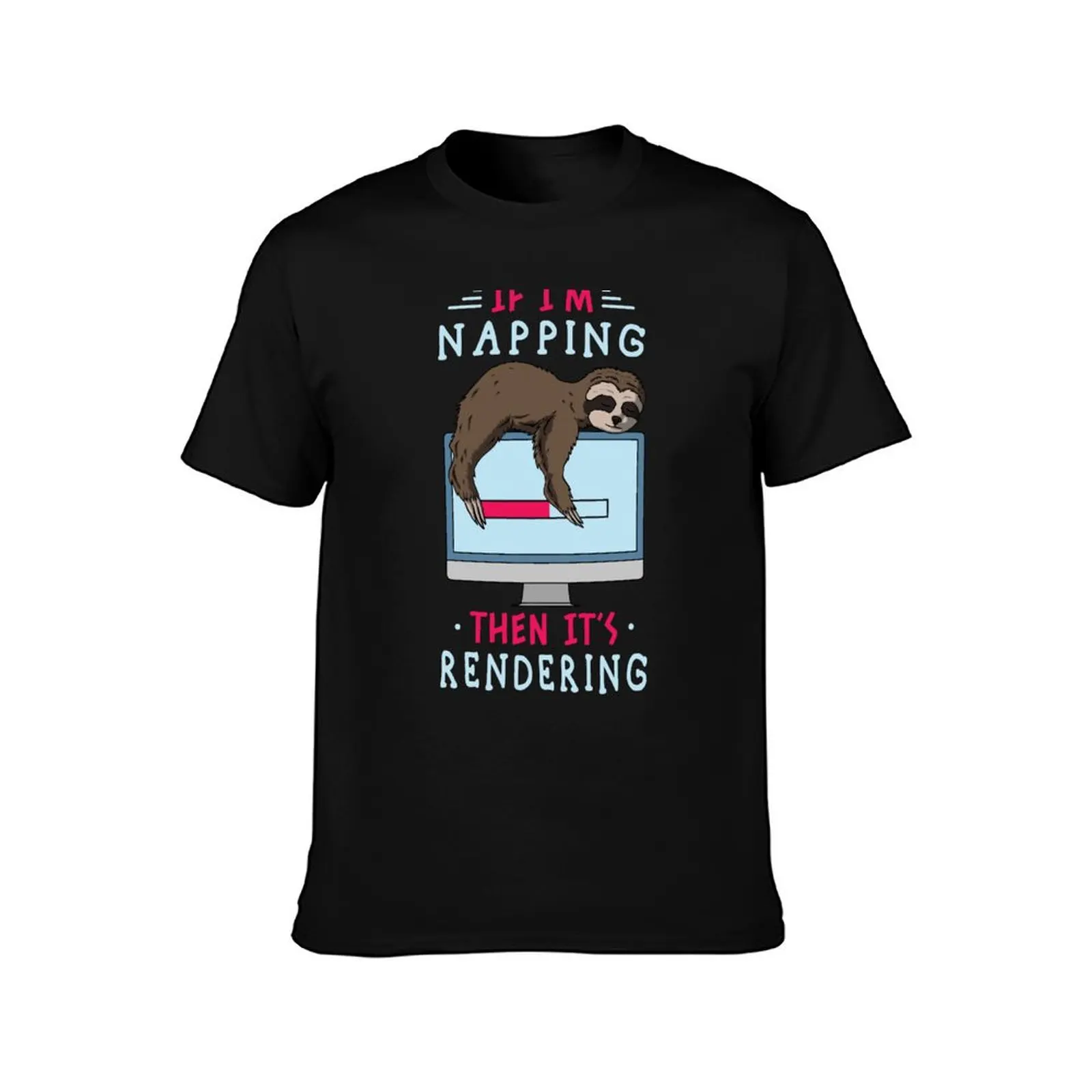 Funny Rendering Saying Editor Filmmaking Art For Animators T-Shirt All Weather Casual Short Sleeve T-Shirt