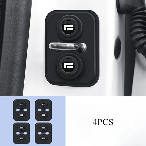 Для ROX 01 Polestones 01 2023 2024 2025 Автомобильная защита двери, демпфирующая подушка, силиконовый замок, пряжка, накладка, амортизатор, автозапчасти