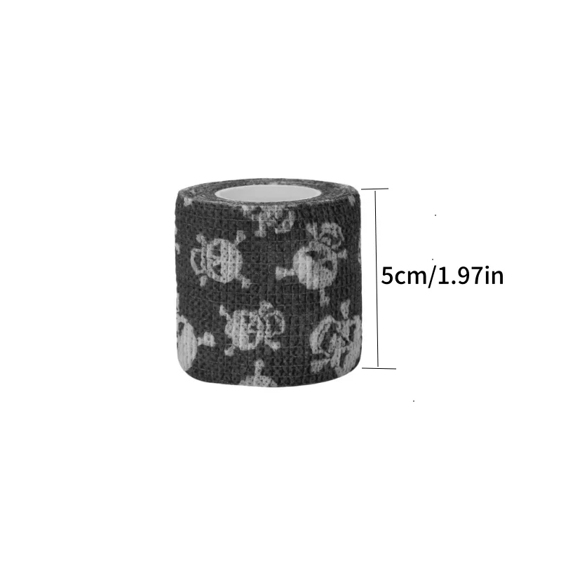 أغطية شريطية رياضية للرياضة، ضمادة ملونة للوشم، مفصل الأصابع، حيوانات أليفة للركبة، أغطية ذاتية اللصق مطبوعة