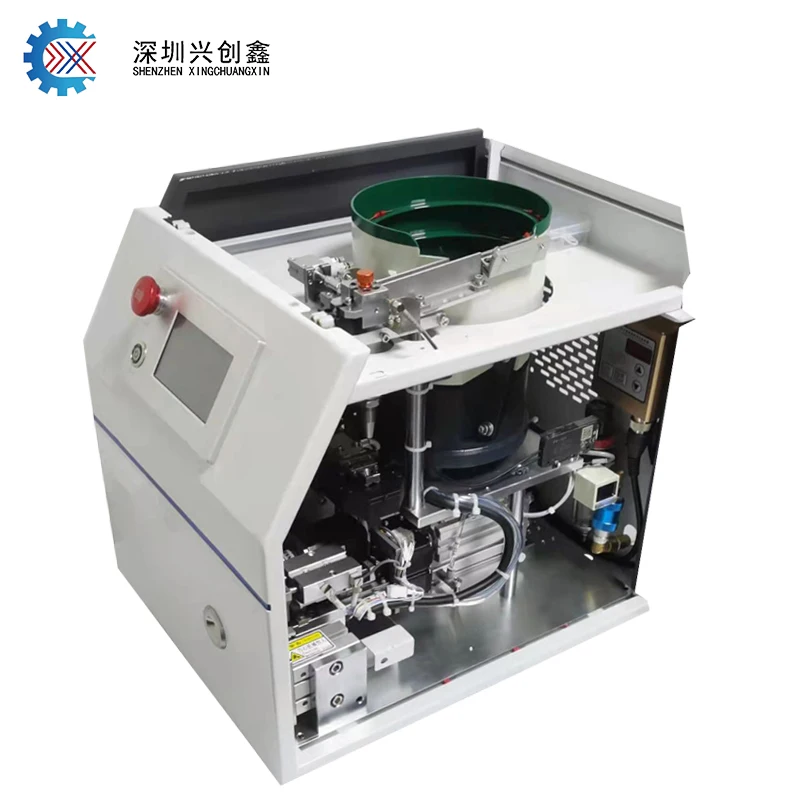 Automatic Cable and Wire Insulated Cord End Terminal Crimping Machine