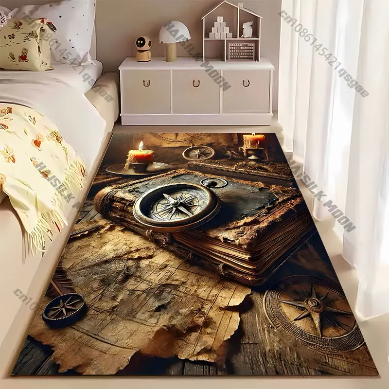 Adventure exploration mystery and history carpet Yoga living room room decor children's crawling mat doormat area rug