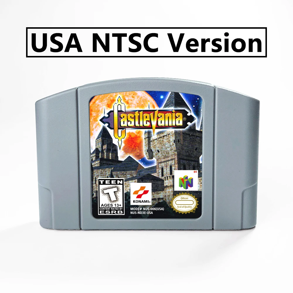 Игра Castlevania для консоли Nintendo 64 N64 NTSC США