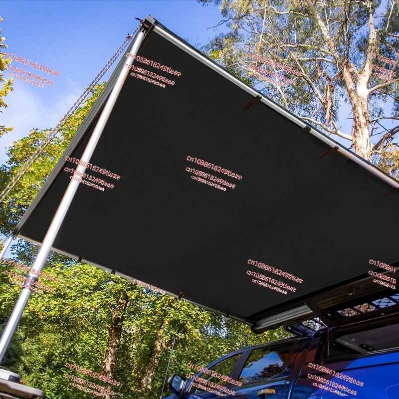 Outdoor car canopy vinyl car camping car side tent awning self-driving