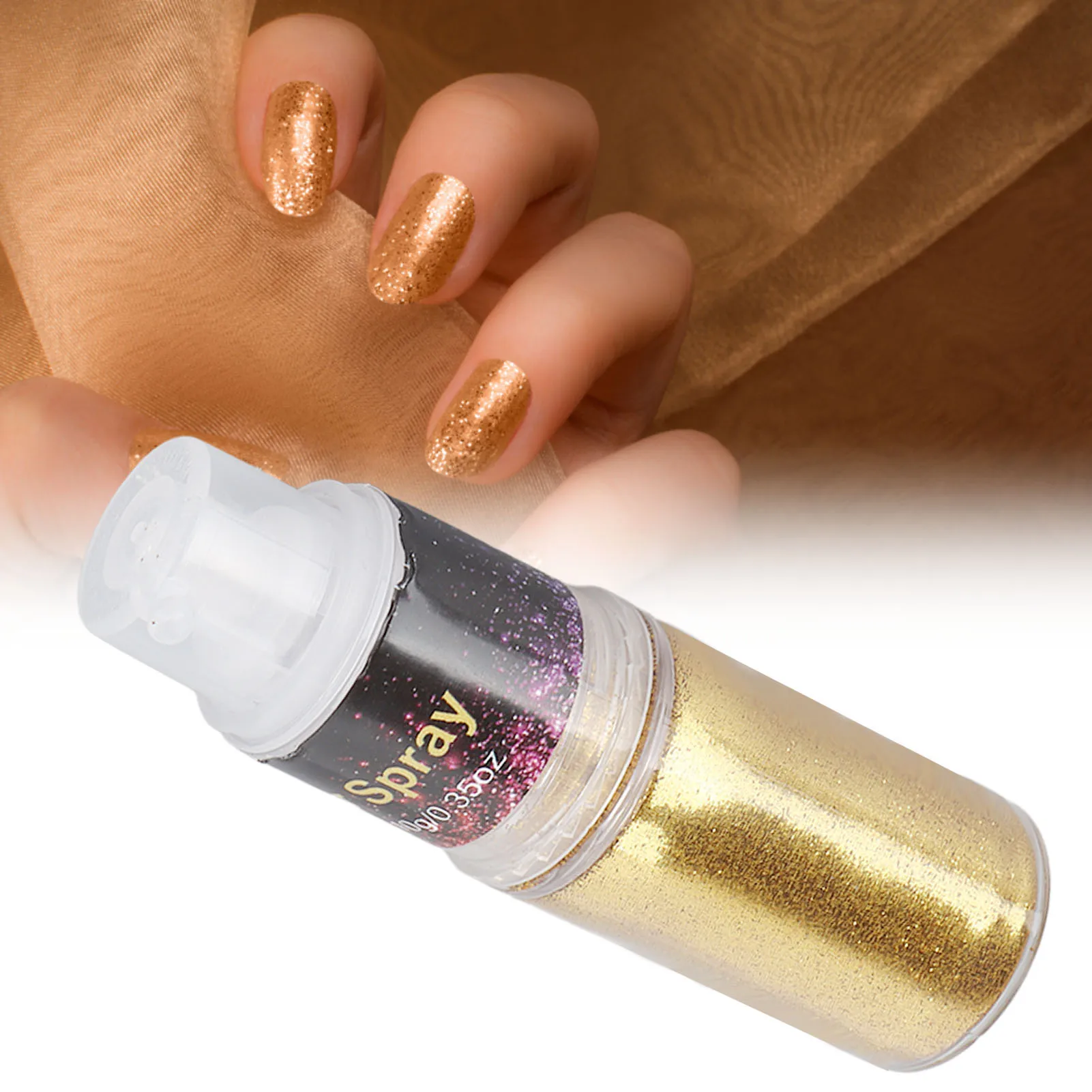 

10g Golden Glitter Powder Face Body Painting Temporary Tattoo Nail Art Craft Glitter Powder