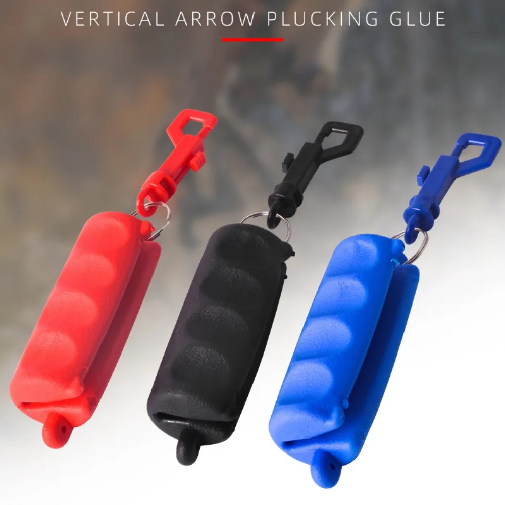 

Protecting Arrow Puller Remover Rubber Soft Outdoor Rubber Arrow Puller with Keychain Portable Rubber Arrow Puller Remover