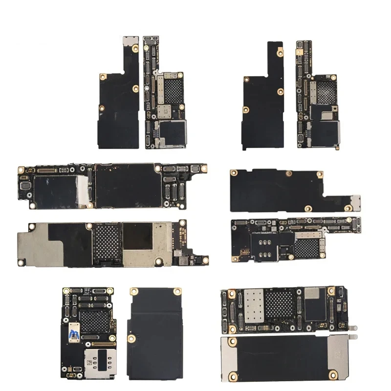 Damaged Motherboard for IPhone X XR XS 11 12 13 14 Pro Max Mini Plus Logic Board Without Nand Repair IC Damaged Motherboard Tool