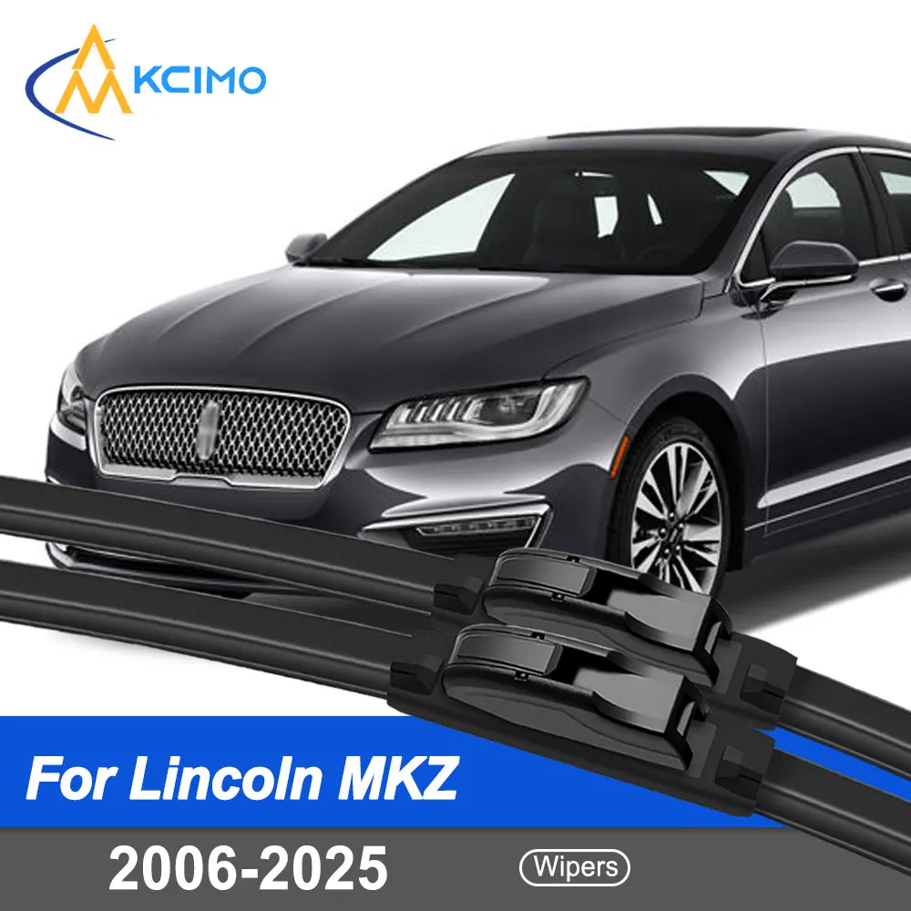 

Silent Wiper Blades for Lincoln MKZ Z 2006-2025 OEM Windshield Replacement Windscreen Front Window Accessories