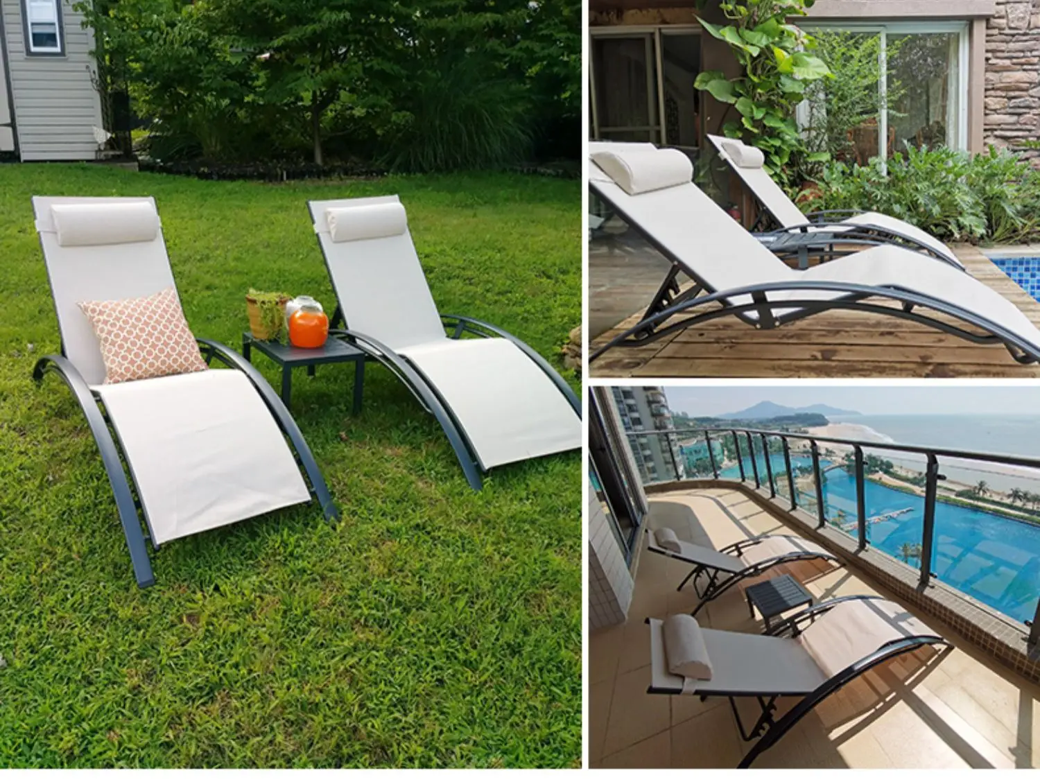 Strandkorb Outdoor Pool wasserdicht Balkon Innenhof Freizeit Pool Mesh