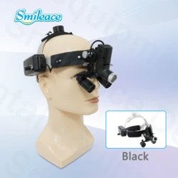 LED Dental LED Light Lamp Binocular Loupes Brightness Spot Adjustable Dental Lab 5W Headlamp for Surgical Headlight 2.5X 3.5X