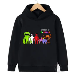 Game Garden of Banban Hoodie Kids Hooded Coats Baby Girls Clothes Teenager Boys Full Sleeve Sweater Children Pullover Sweatshirt