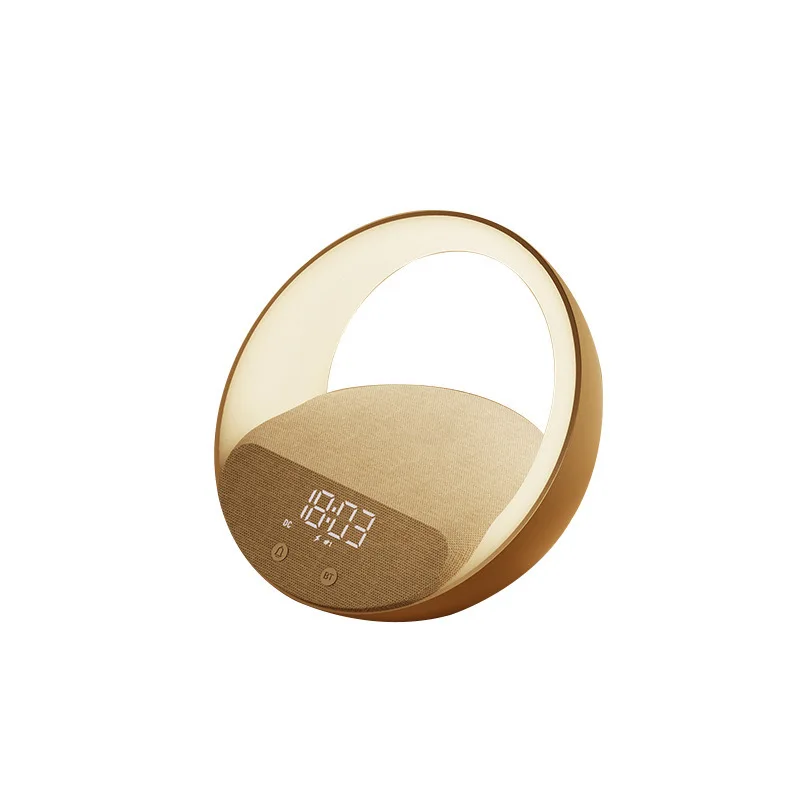 Factory 5 in 1 Multifunctional Wireless Charging Bluetooth Audio Night Light Bedside Bedroom Gift Speaker