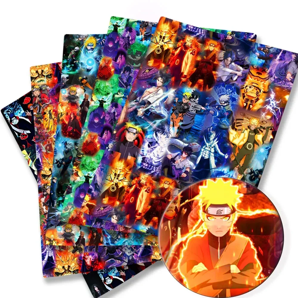 naruto Anime peripherals Fabric 140*50cm DIY Sewing Patchwork Quilting Baby Dress Printed Fabric Fabric Sewing Kids35055