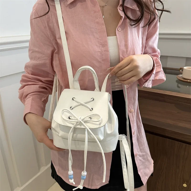 2024 Hot Seller New Fashion College Wind  Portable Bucket Bag Travel Bag for Women Crossbody Backpack Bags for Women