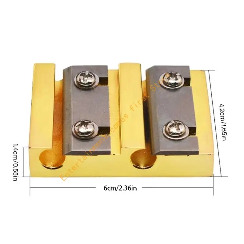 Violin Pin Repair and Shaping Tool for 3/4 and 4/4 Violins, Manual Metal Tool for Workshop Maintenance Tasks Use 55KD - view 4