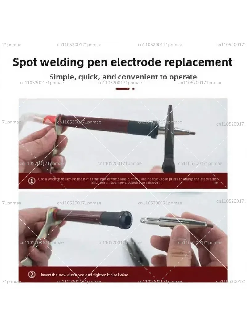 75A High Power Split Handheld Spot Welding Pen, Low Internal Resistance, High Current, Compact Portable Welding Tool