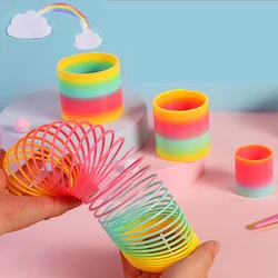 Novelty Party Games Kids Toys Springs Hobbies Crazy Rainbow Magic Spring Circle Educational Boys Girls Toys for Children Gift