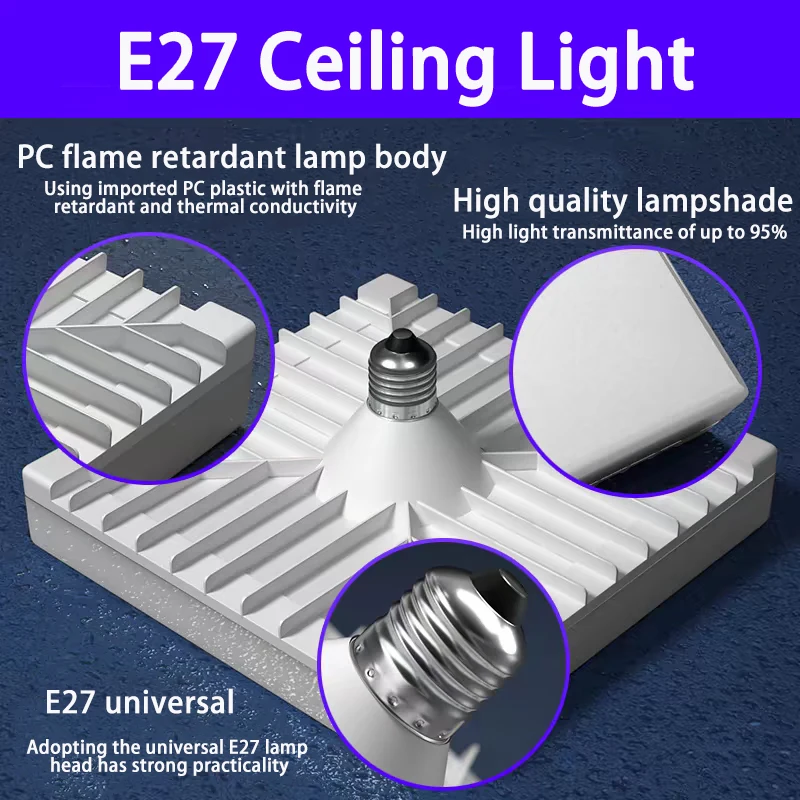 E27 Light Bulb Super Bright Ceiling Lamp 85-265V Led Bulb Energy Saving Bulb Bedroom Kitchen stairs Bathroom Lighting Chandelier