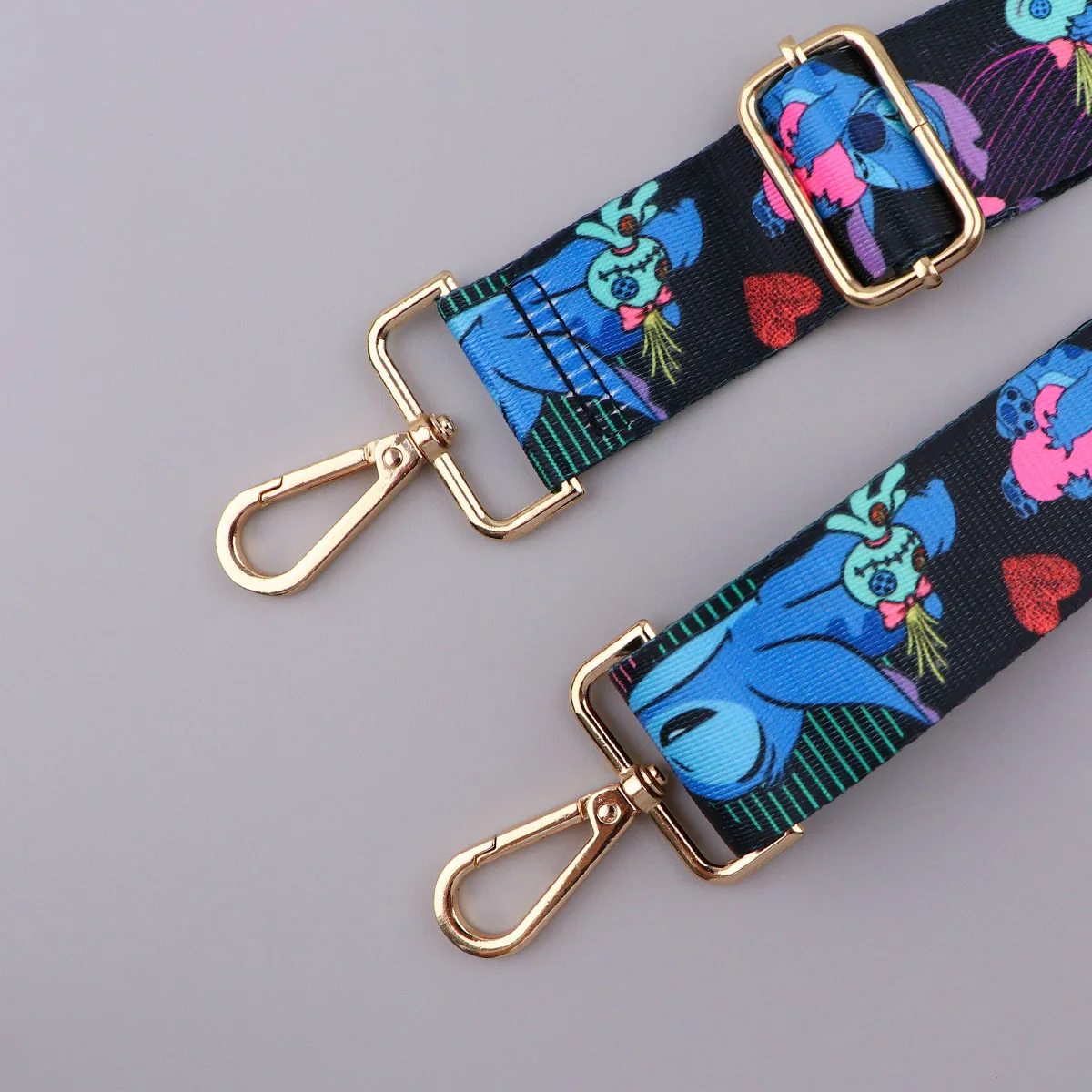 Cute Stitch Bag Strap Woman Colored Straps for Crossbody Messenger Shoulder Bag Accessories Cartoon Adjustable Belts Straps