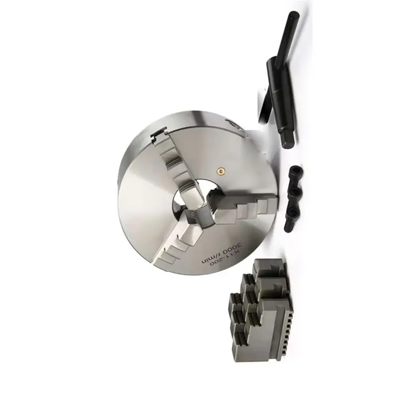 

K11-125 K11-130 125 мм 135 мм Токарный патрон Металлический токарный патрон Токарный станок Самоцентрирующийся 3-кулачковый патрон Спиральный патрон Передние и задние когти