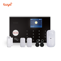 Tuya App Control Alarmas GSM 4G Wireless & Wired WiFi Smart Home Security Alarm Systems with CID Protocol