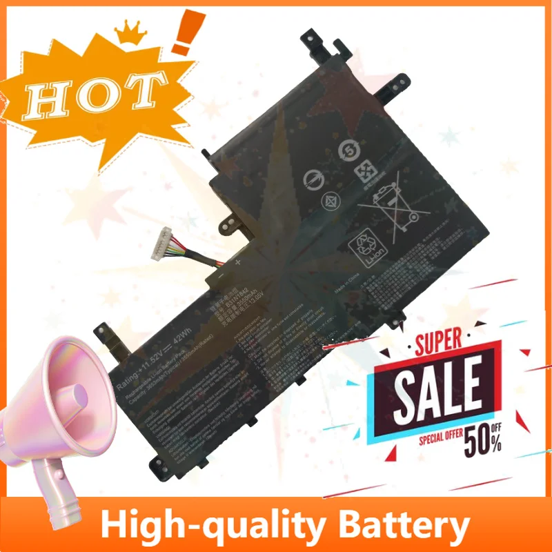 SWZY B31N1842 Laptop Battery for ASUS VivoBook 15 F513EA F513EP F513IA K513E KM513UA M513IA S513EA S531F X513EA S533UA X531FL X5