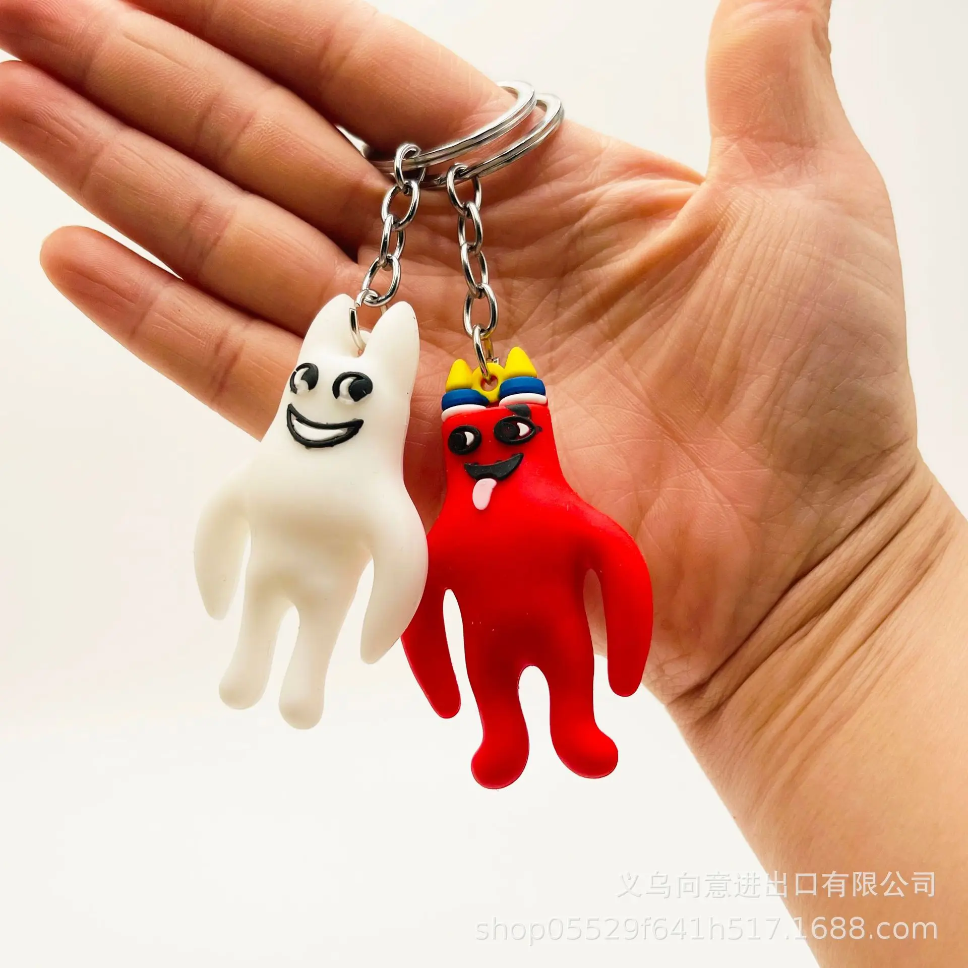 Cartoon Banban Garden Keychain Game Peripherals Doll Free Shipping Creative Gift Action Figure Car Keychain DIY Jewelry