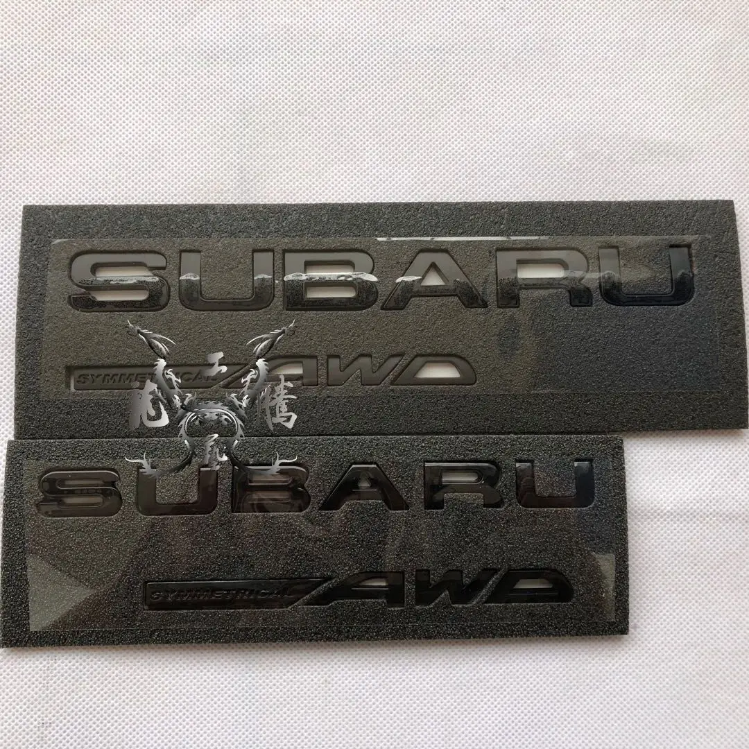 

Subaru Forest Human Lion Wing Leopard WRX AWD Tail Emblem Car Decal 3D Lettering Car Sticker