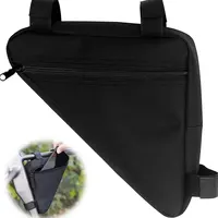 Sac triangulaire pour vélo de montagne, sac à main avec poignée pour cadre avant de vélo, sac pour téléphone, lampe de poche, sac triangulaire pour vélo de route, sac étanche 5