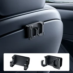 Hipacool gancio per poggiatesta per auto per Tesla Model 3/Y/Highland Dual Stoeage Hook Hidden Interior Seat Back Organizer Holder Clip