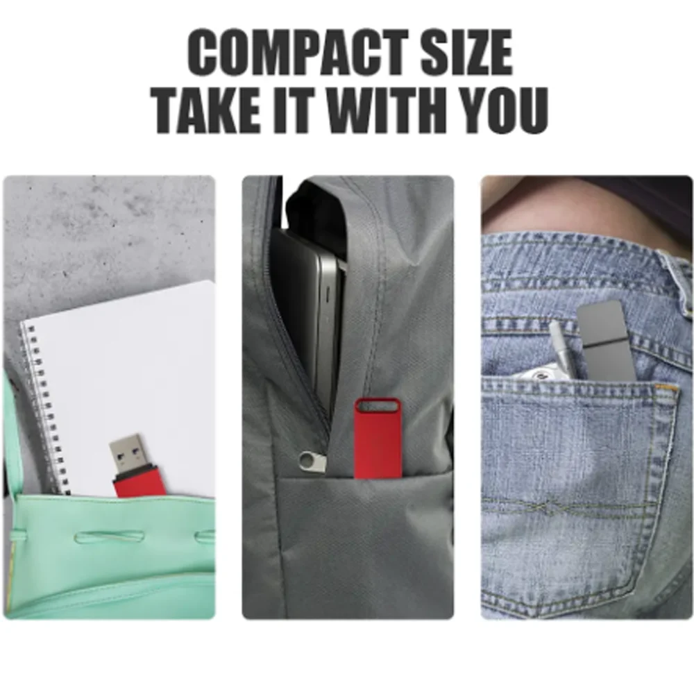 SONY 64TB USB Flash Drive Mini PenDrive Memory USB3.1 32TB High Speed Transfer Metal TypeC U Flash Portable Waterproof Pen Drive