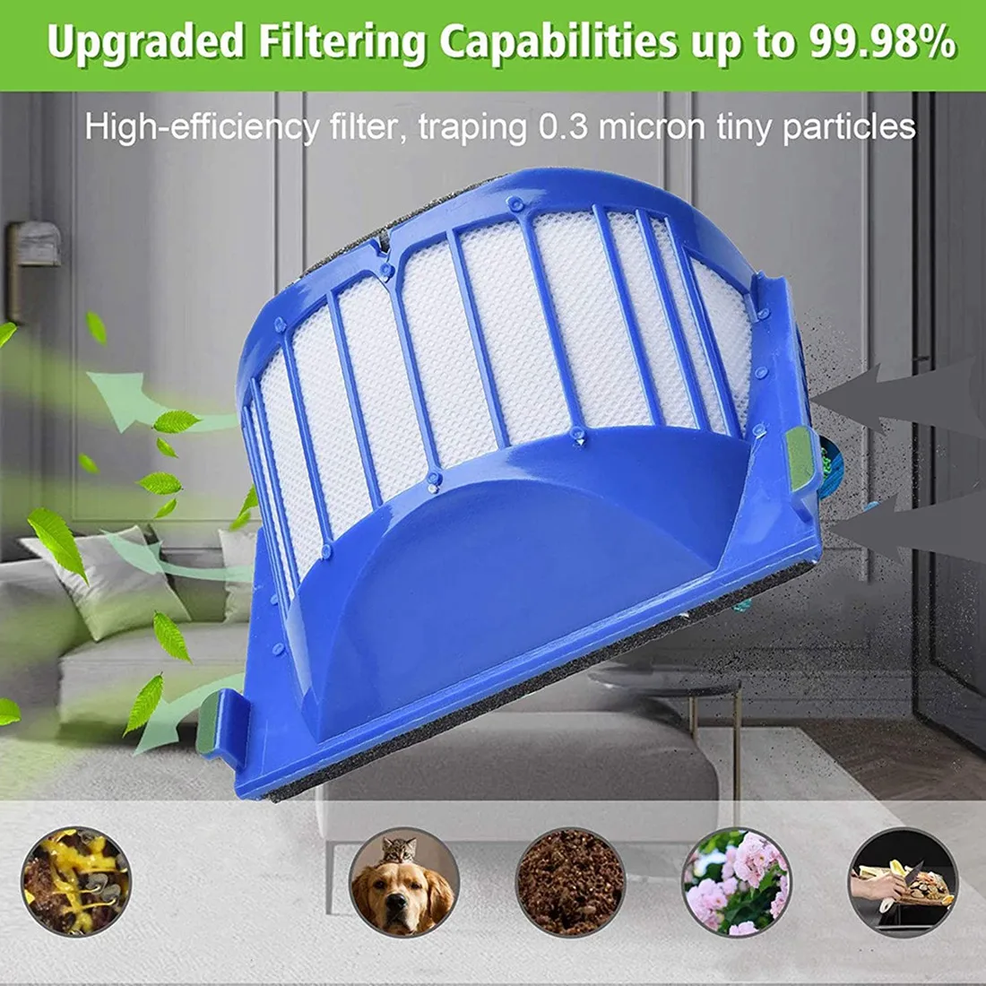 Замена для IRobot Roomba 600 серии 692 690 680 660 651 650 620 комплект аксессуаров для робота-пылесоса с основной боковой щеткой и фильтром