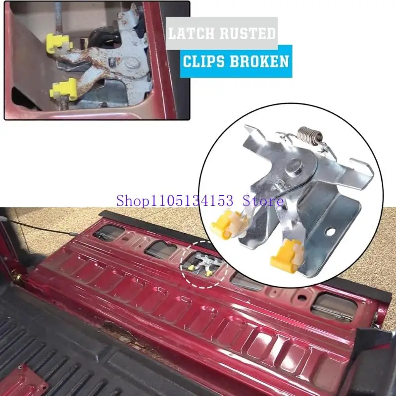 

Защелки ручки задней двери E7TZ9943170A E7TZ-9943170-A для запасной части привода замка на 1987-1997 годов