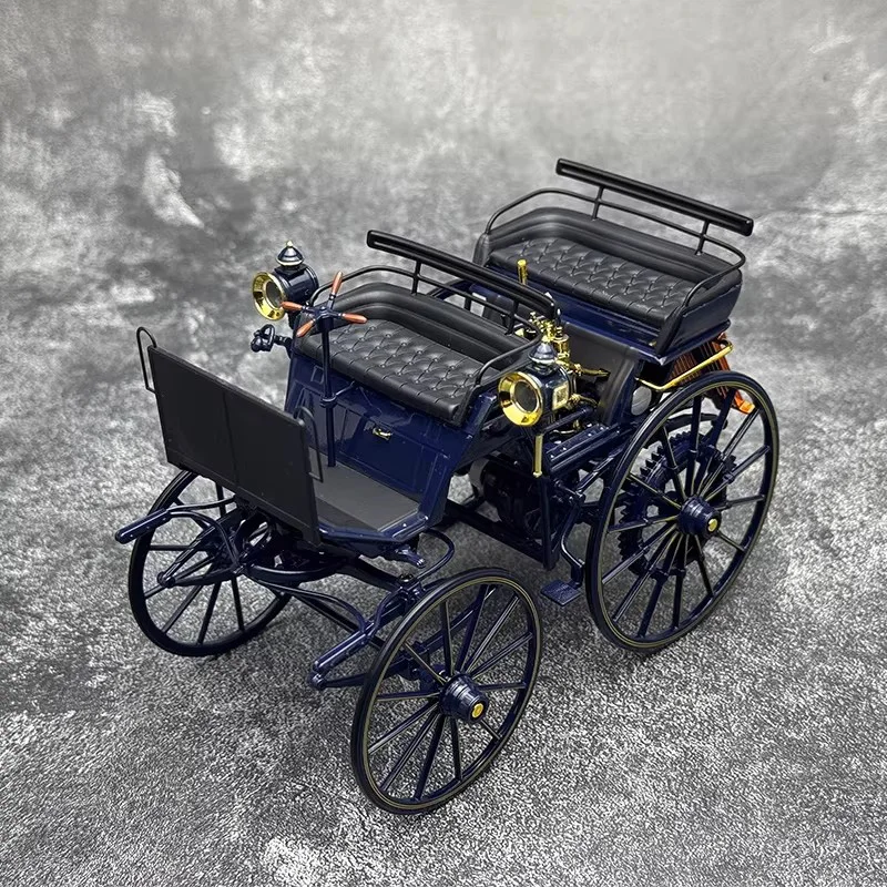 NOREV 1/18 Daimler One 1886, Coche Clásico de Aleación, Modelo de Coche de Colección, Juguete de Regalo