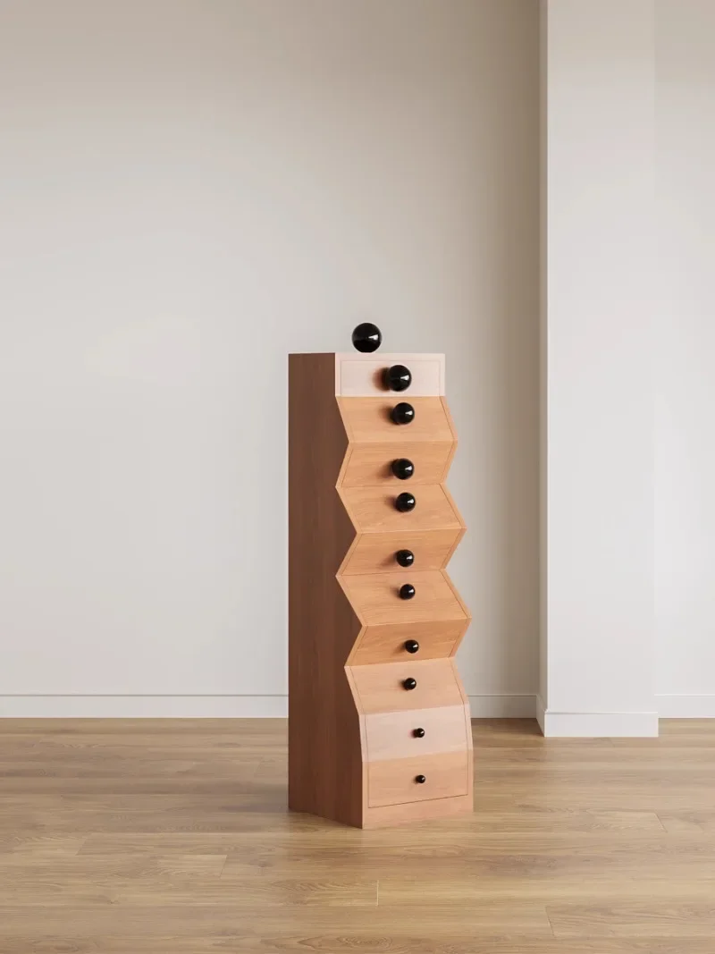 خزانة صدر متعددة الوظائف لتخزين غرفة المعيشة، خزانة ذات شكل خاص #5