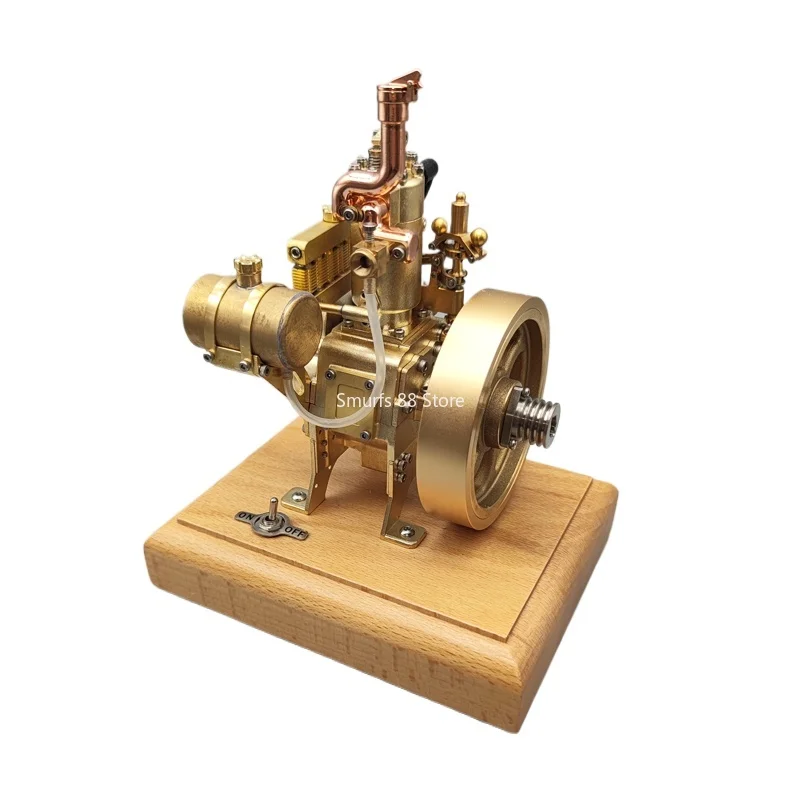Vertical Single Cylinder Engine Model 2.6CC Water Cooled Four Stroke Internal Combustion Engine with Speed Governor Toy H73
