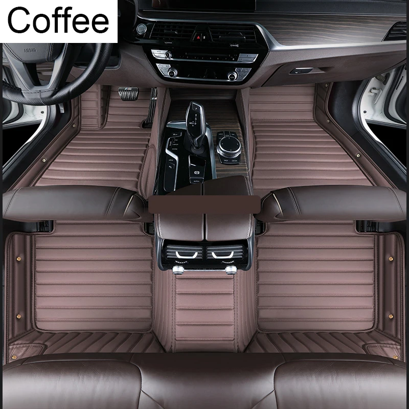 

Car Floor Mat For MG HS Plug-in PHEV EHS AS23 2020 2021 2022 Leather Mats Protective Carpet Anti Dirty Foot Pad Car Accessories