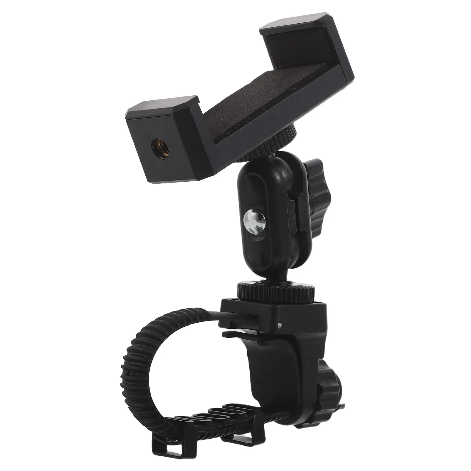 Adjustable Cell Phone Stand for Saxophone Clarinet Electric Wind Instruments Secure Clamp Music Stand Phone Holder Live Stream