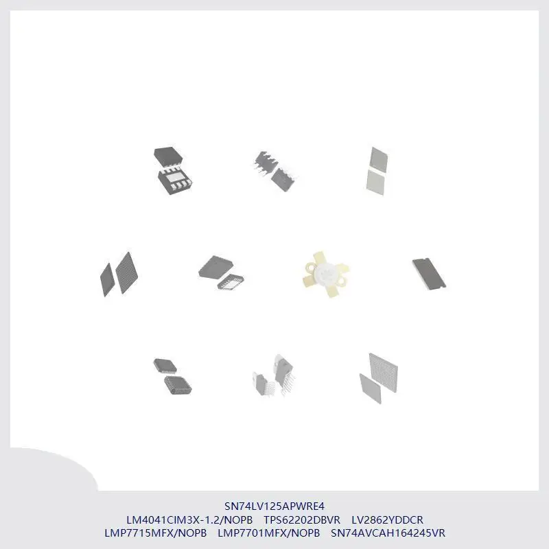 

SN74LV125APWRE4 LM4041CIM3X-1.2/NOPB TPS62202DBVR LV2862YDDCR LMP7715MFX/NOPB LMP7701MFX/NOPB SN74AVCAH164245VR