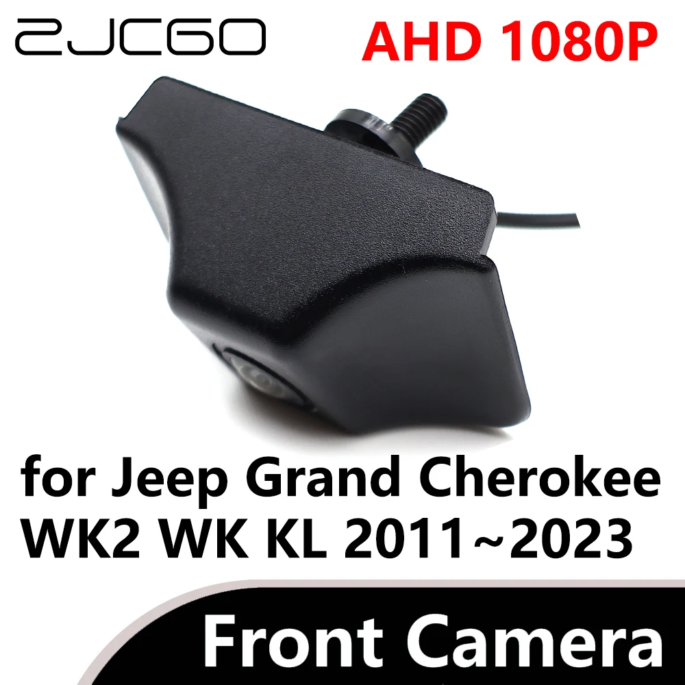 ZJCGO AHD 1080P CVBS 480P 170° Car Parking LOGO Front View Camera waterproof for Jeep Grand Cherokee WK2 WK KL 2011~2023