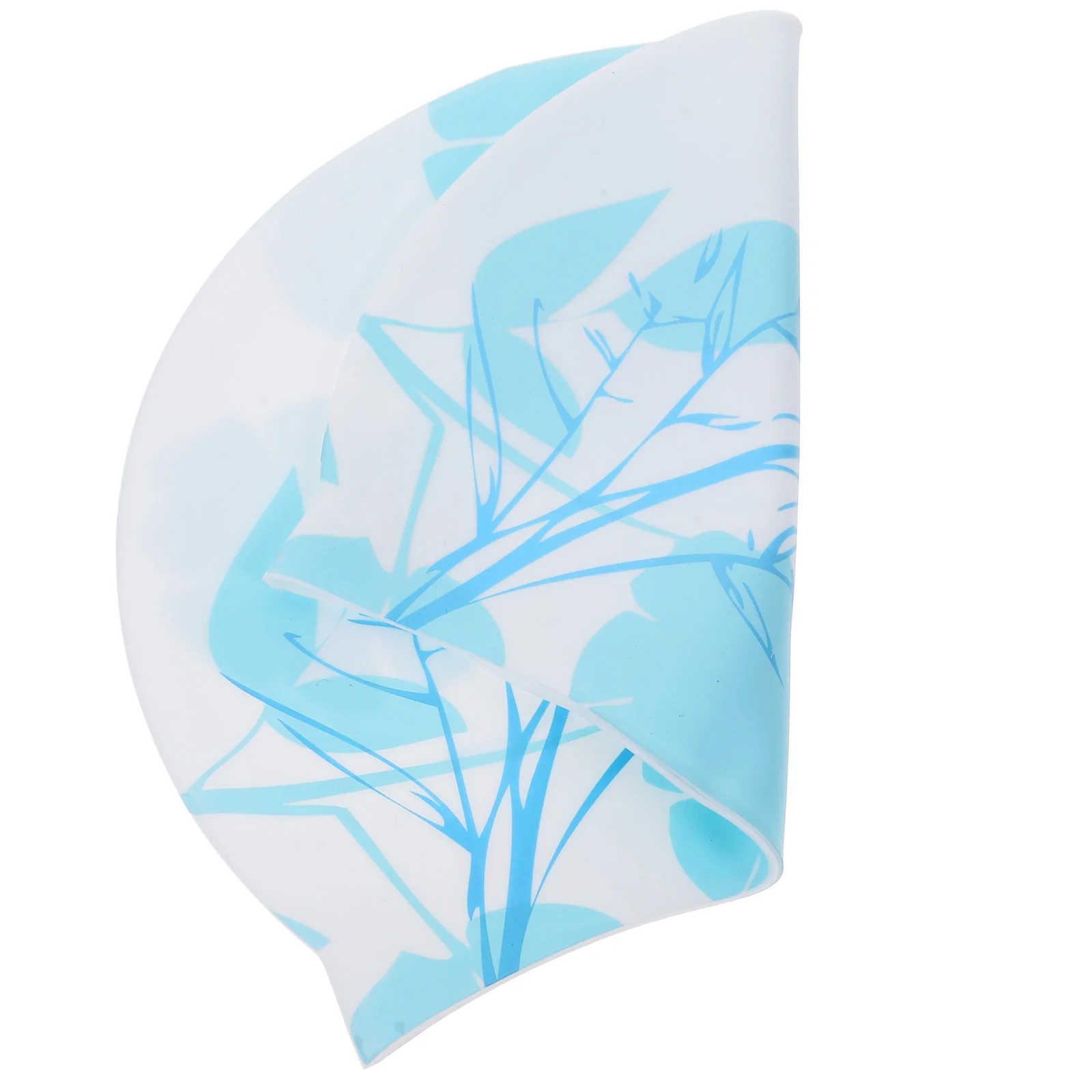 

Printed Swimming Cap for Women Woman Girl Waterproof Silicone Silica Gel Practical Nurse