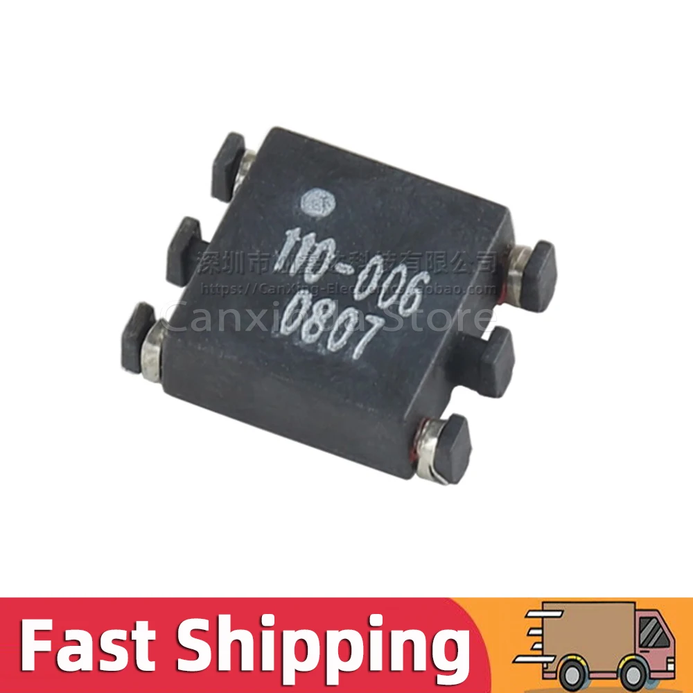 5pcs 110-006 SMD 1:1 Isolation 75KHZ-1mHZ SMT Gate Drive Transformer Inductance 135uH Digital Audio  Pulsing Inductor 1000Base-t