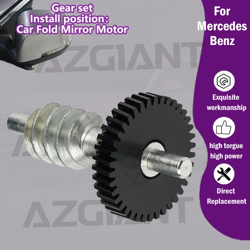 

For Mercedes Benz GLE W167 GLE43AMG GLE450 GLE580/Vito Viano W447 V250 V260 Car Power Folding Unit Mirror Actuator 38T gear part