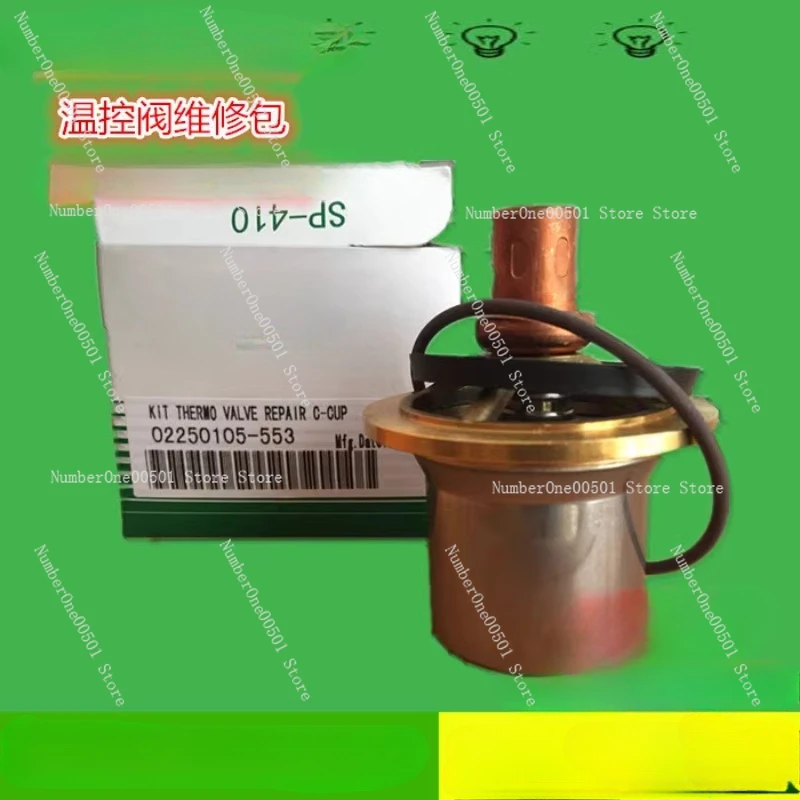 Temperature Control Valve Repair Kit 02250105-553 Sullair Air Compressor Parts Thermostatic Valve Maintenance