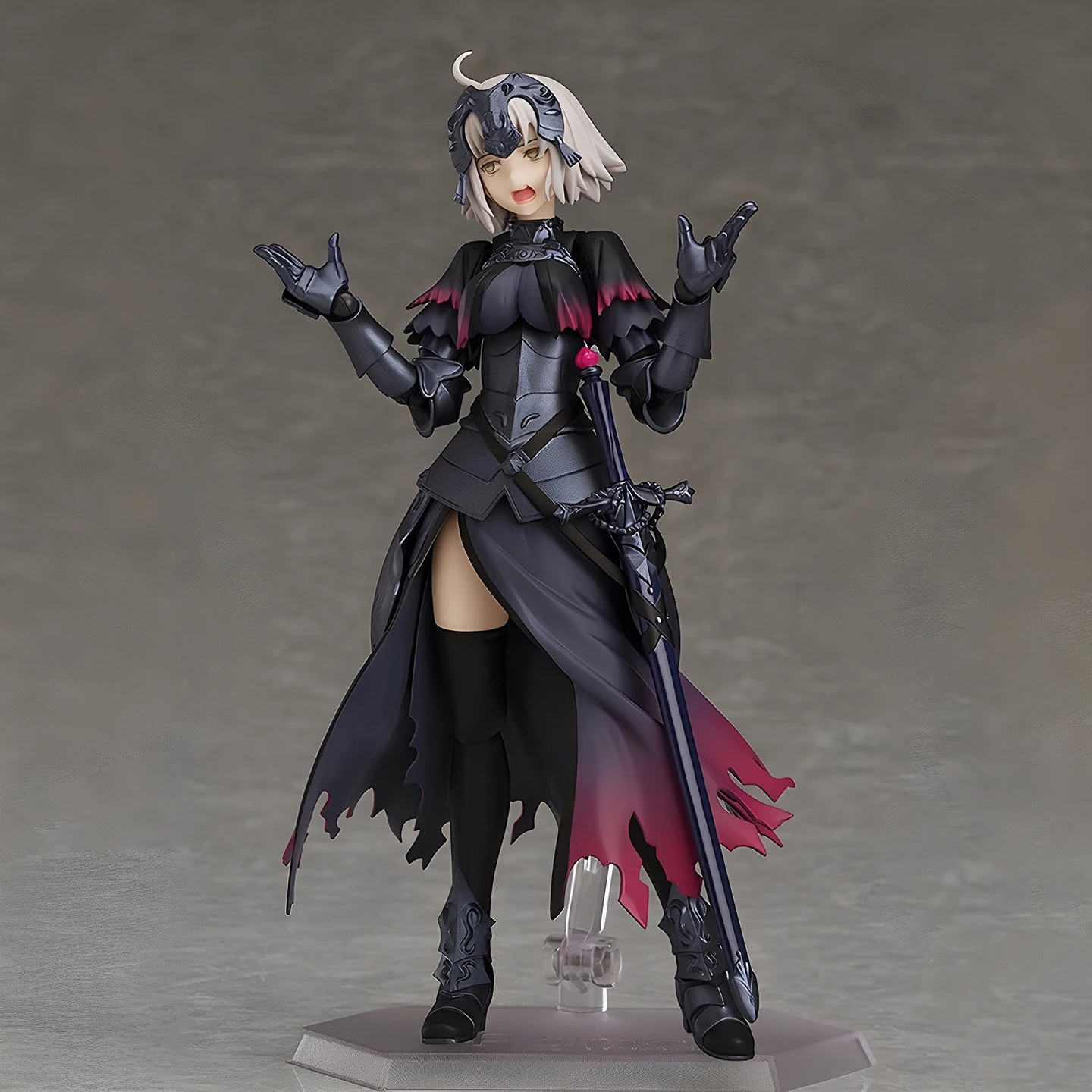 Figurki anime Fate 15 cm, czarna Jeanne, figurka akcji, model, kolekcja lalek, zabawki, prezenty
