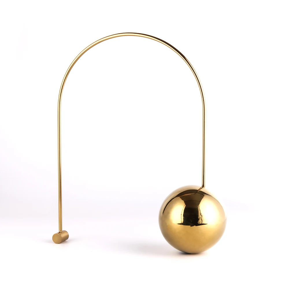 

New Creative Unique Design Christmas Decorations Hotel Living Room Metal Ball Decoration Home Decor Items