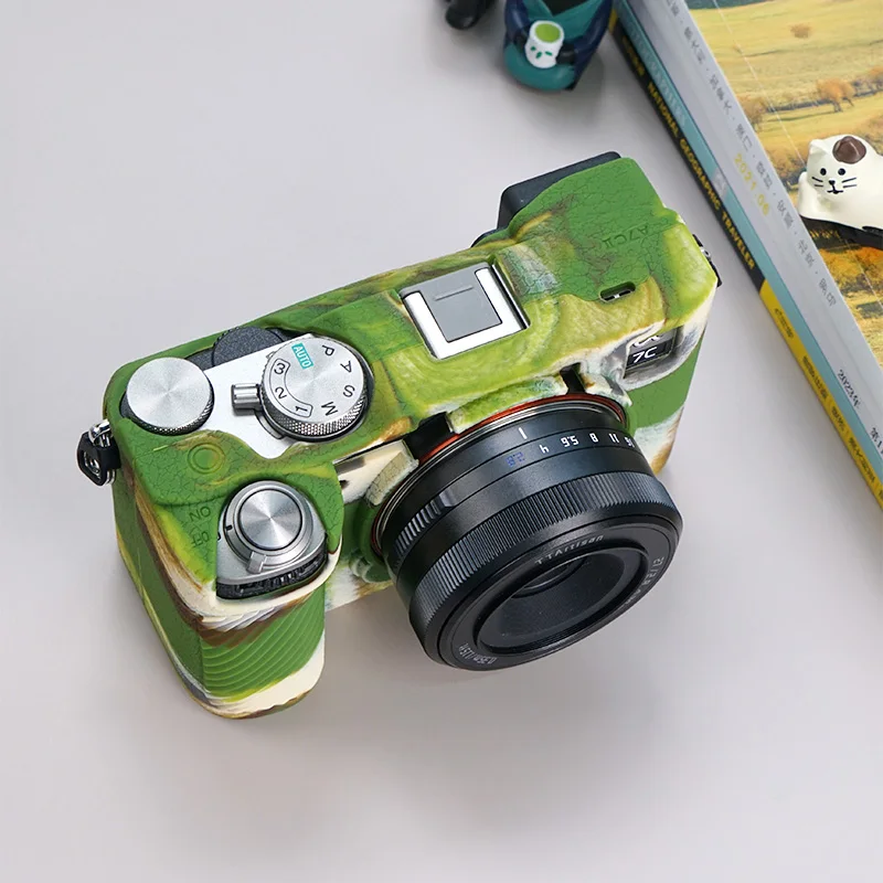 حافظة من السيليكون الناعم لكاميرا سوني a7cii a7cr ، قاعدة حماية كاملة ، مقاومة للماء ، حذاء ساخن alpha7c mark ii alpha7r