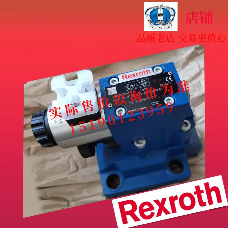 Genuine German Rexroth Rexroth Valve R900906773 DBW30B1-52-6EG24N9K4